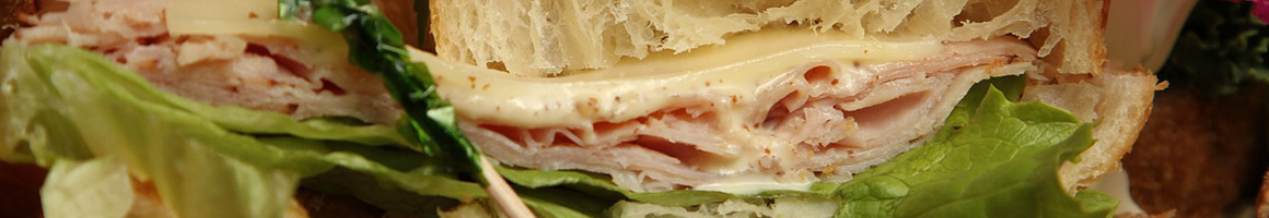 Eating Sandwich Cafe at La Bou Bakery & Cafe restaurant in Elk Grove, CA.